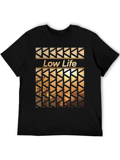 Low Life Graphic Print Mens T-Shirt
