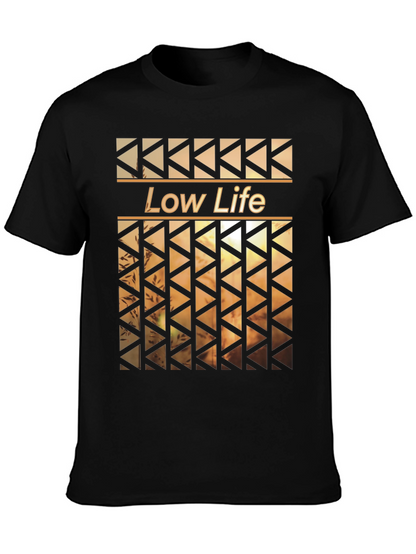 Low Life Graphic Print Mens T-Shirt
