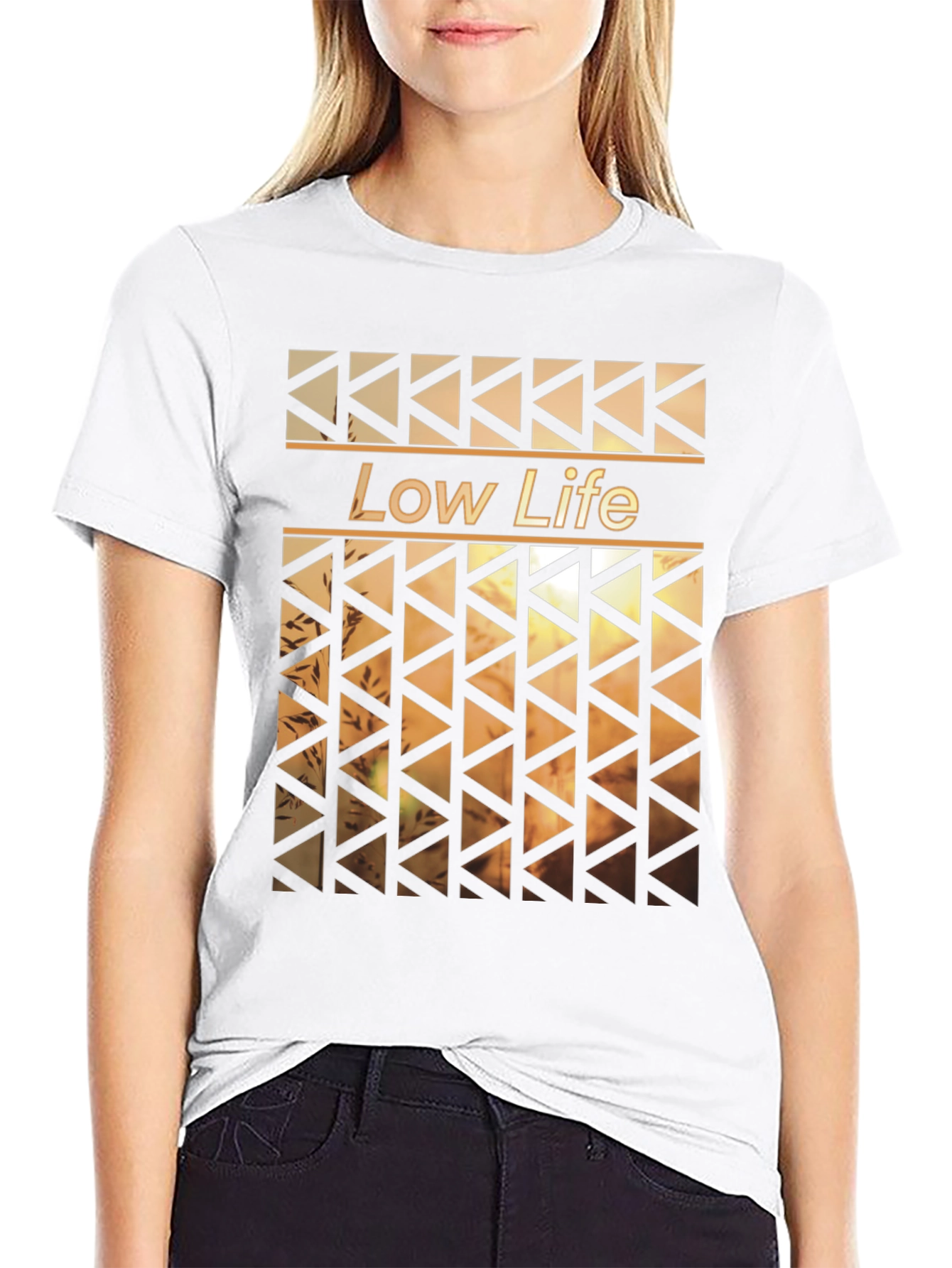 Low Life Graphic Print Mens T-Shirt