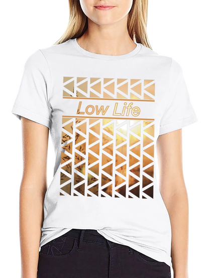 Low Life Graphic Print Mens T-Shirt