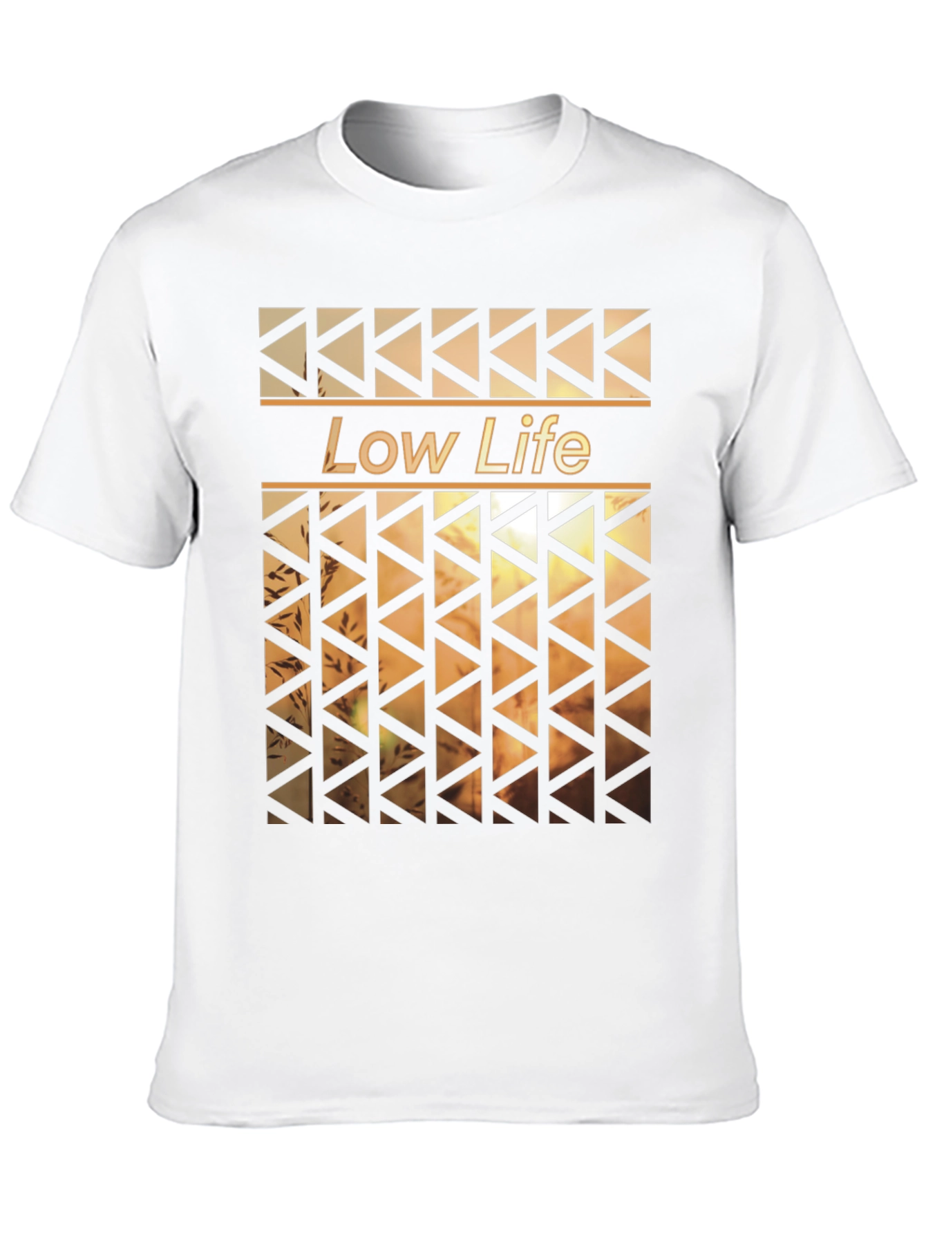Low Life Graphic Print Mens T-Shirt