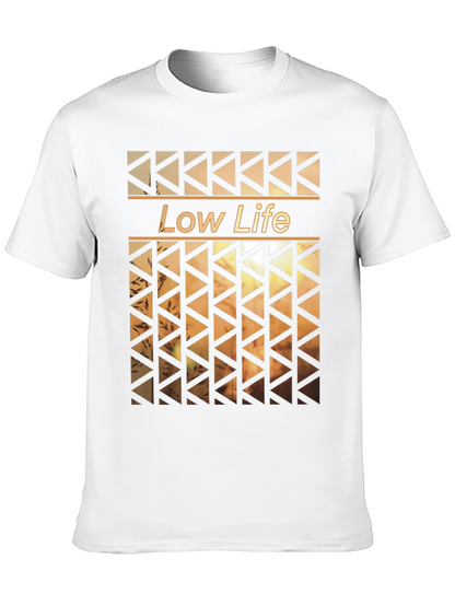 Low Life Graphic Print Mens T-Shirt