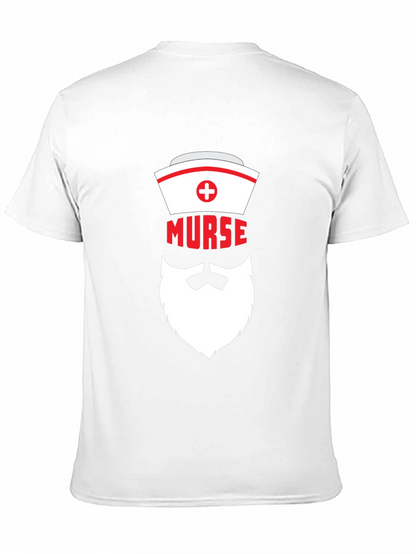 Murse T-Shirt - Bearded Nurse Humor Tee