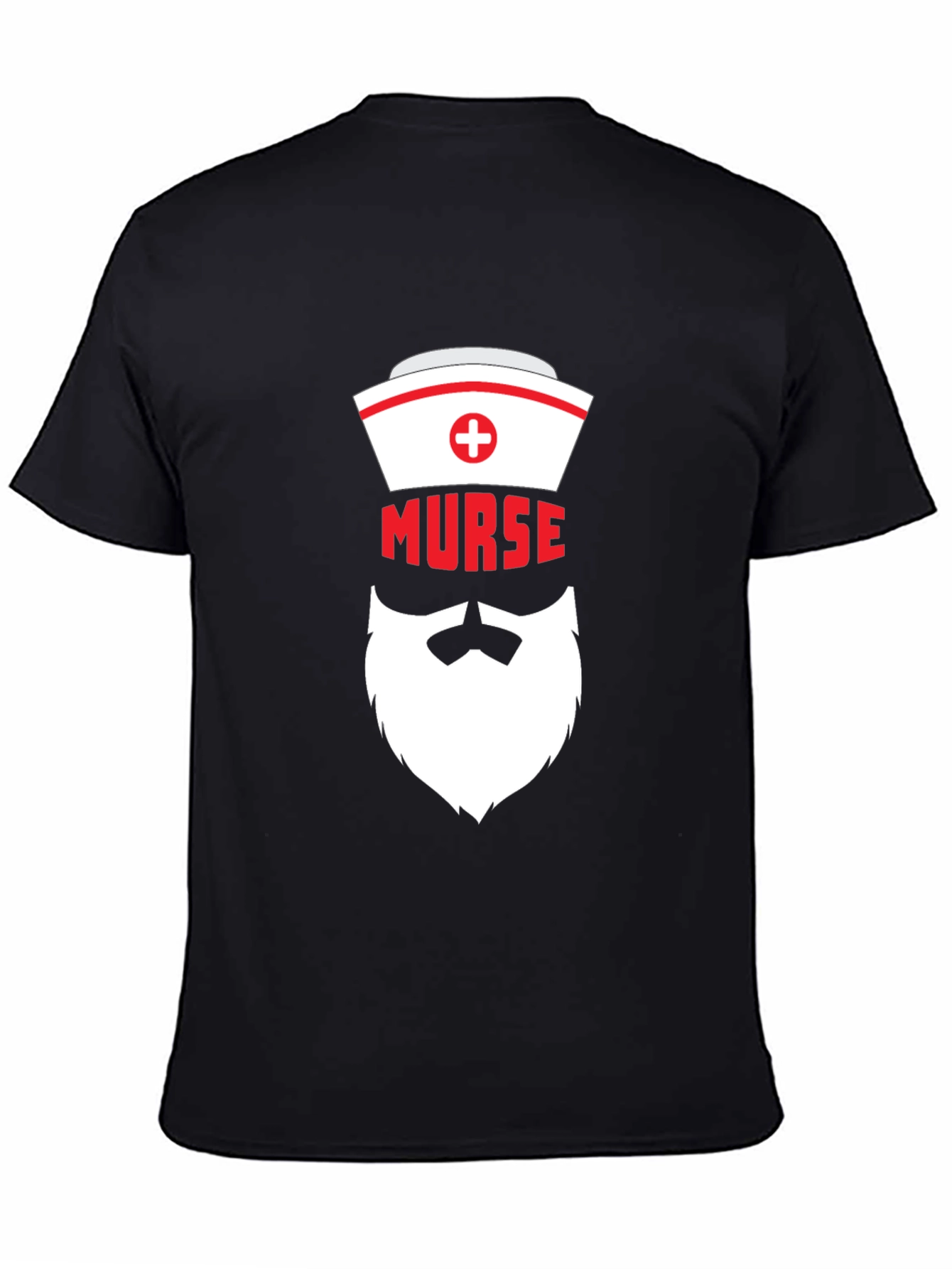 Murse T-Shirt - Bearded Nurse Humor Tee