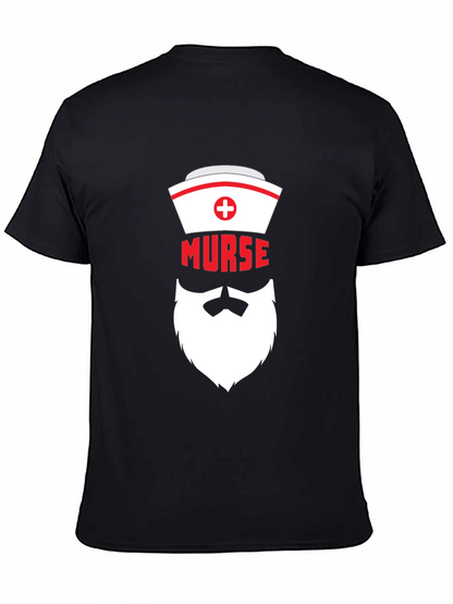 Murse T-Shirt - Bearded Nurse Humor Tee