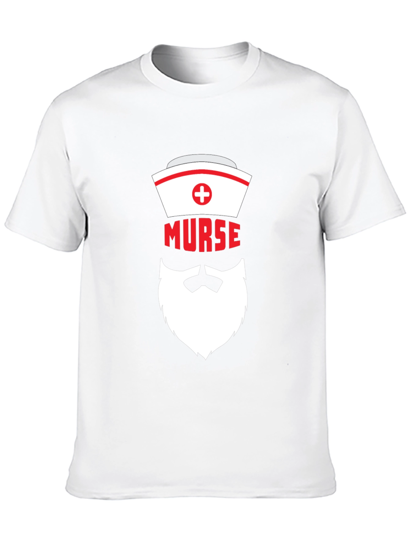 Murse T-Shirt - Bearded Nurse Humor Tee