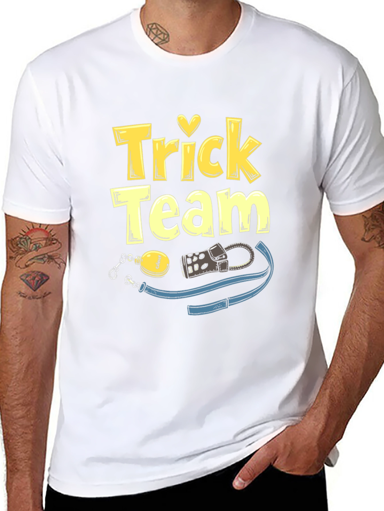 Trick Team T-Shirt - Fun Design