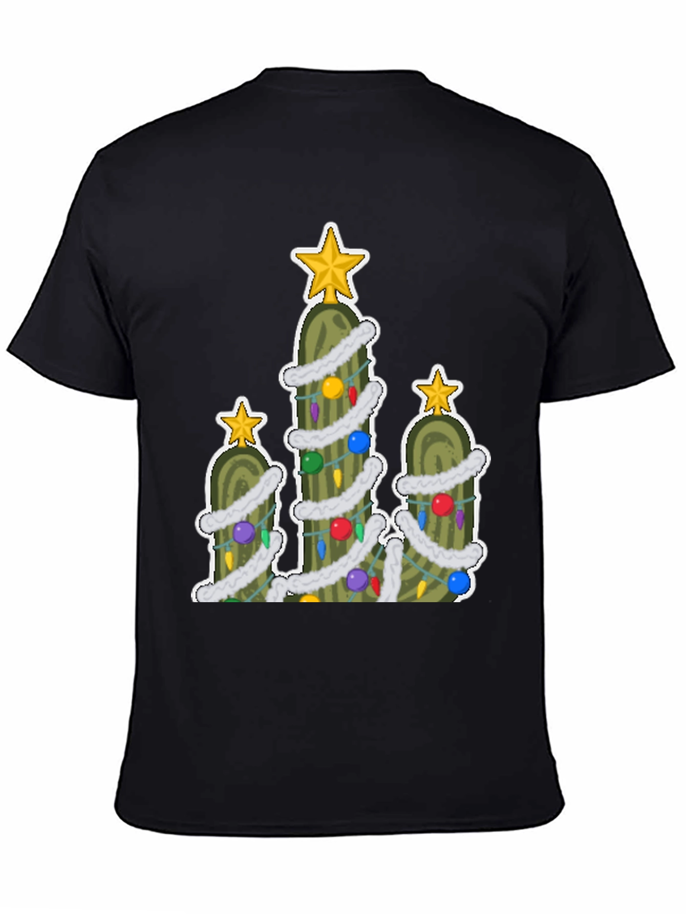 Pickle Christmas Tree T-Shirt - Holiday Fun!