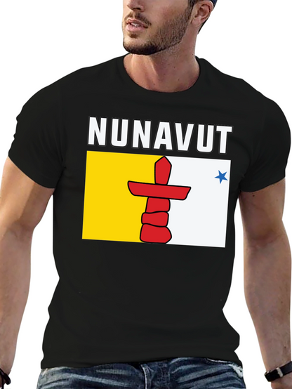 Nunavut Flag T-Shirt - Stylish Graphic Tee