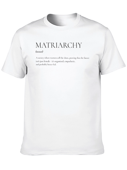 Matriarchy Definition Graphic Tee - Black