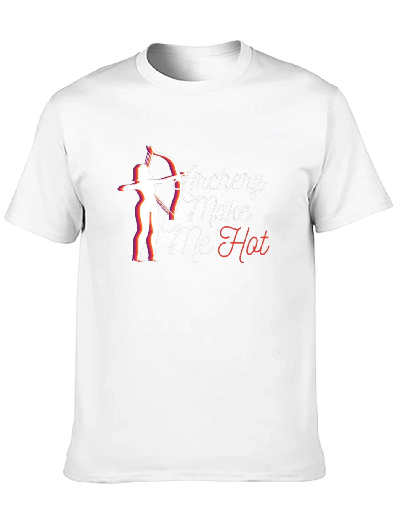 Archery Make Me Hot Black T-Shirt
