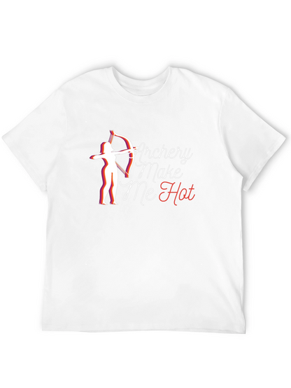 Archery Make Me Hot Black T-Shirt