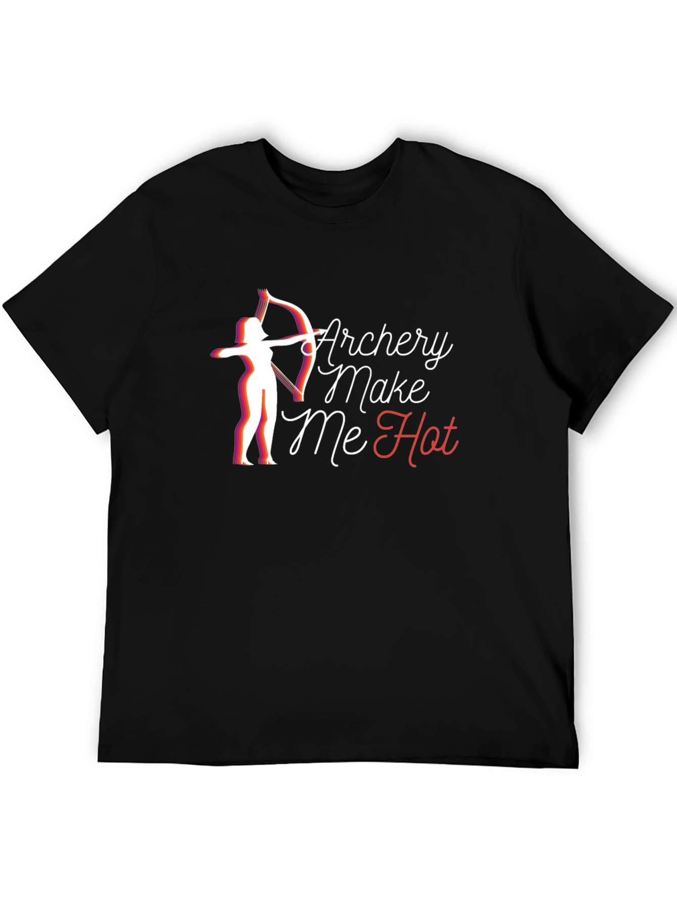 Archery Make Me Hot Black T-Shirt