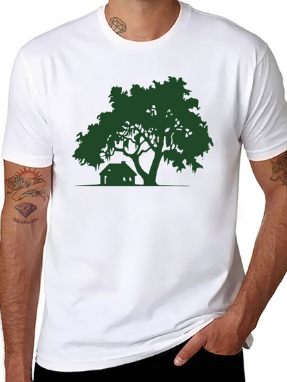 Nature Silhouette Black T-Shirt
