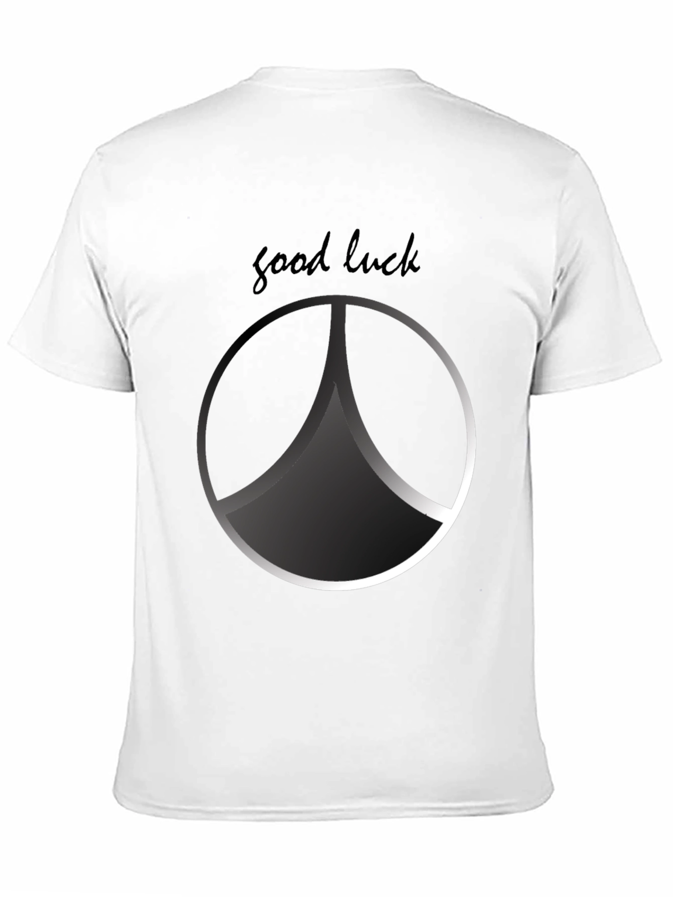 Good Luck Graphic Print T-Shirt
