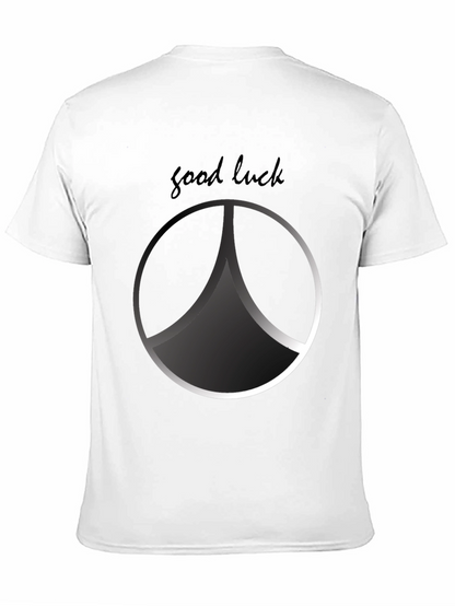 Good Luck Graphic Print T-Shirt