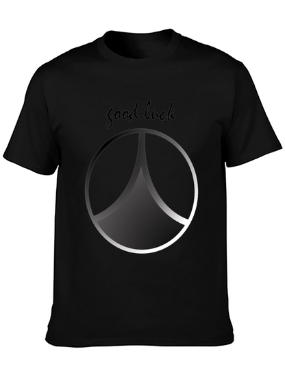 Good Luck Graphic Print T-Shirt
