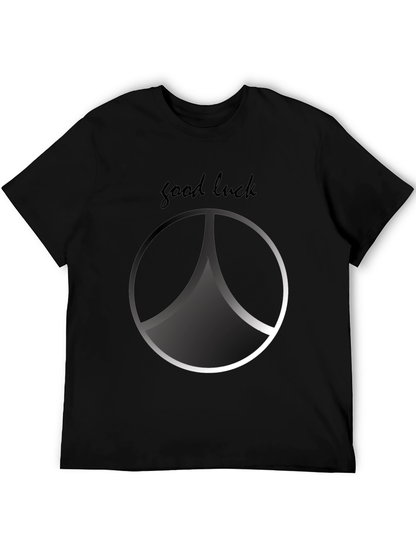 Good Luck Graphic Print T-Shirt