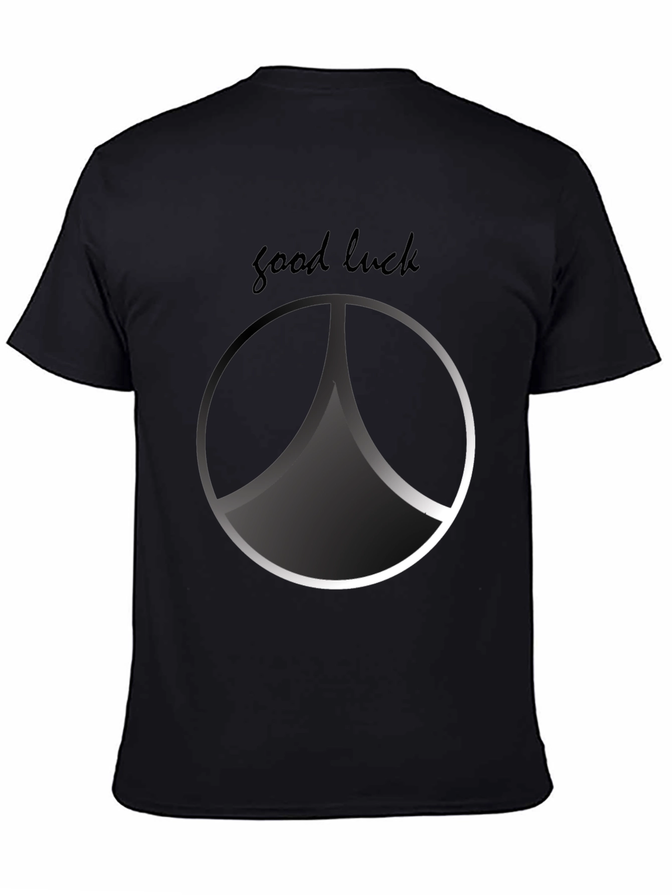 Good Luck Graphic Print T-Shirt