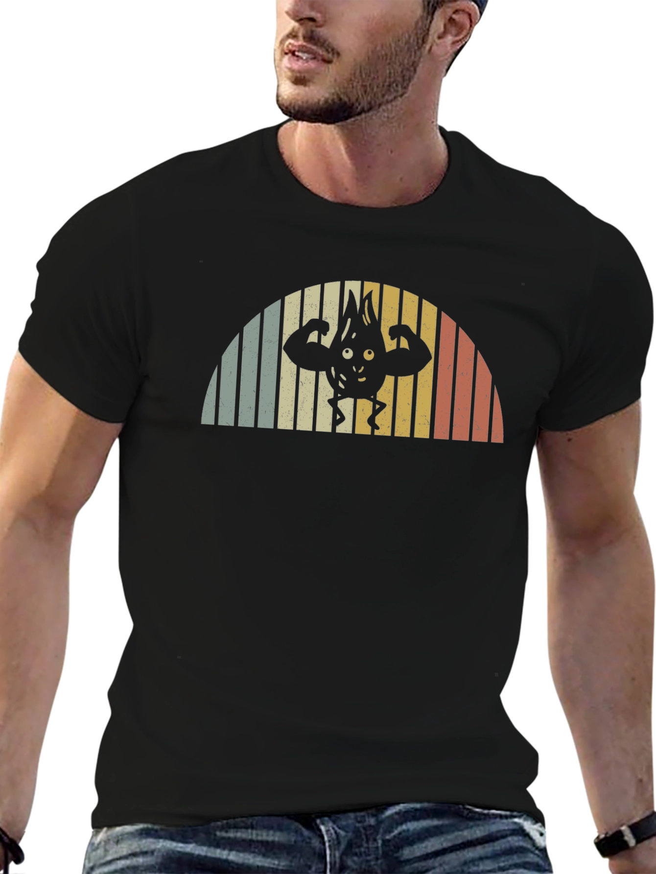 Retro Muscle Sprout T-Shirt