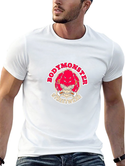 BodyMonster Streetwear Graphic Tee - Black