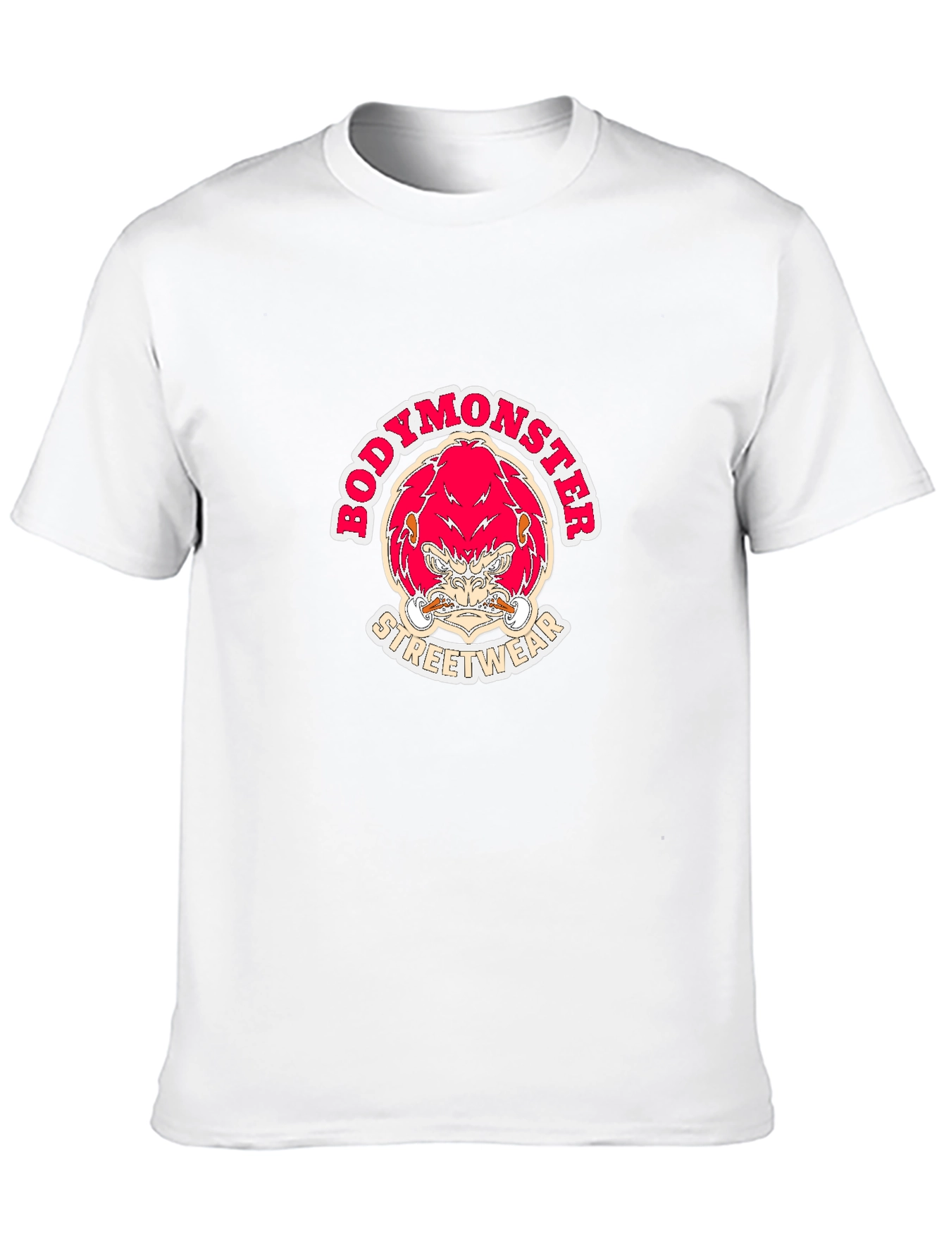 BodyMonster Streetwear Graphic Tee - Black