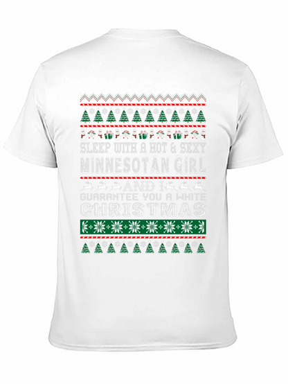 Minnesota Girl Christmas Graphic Tee