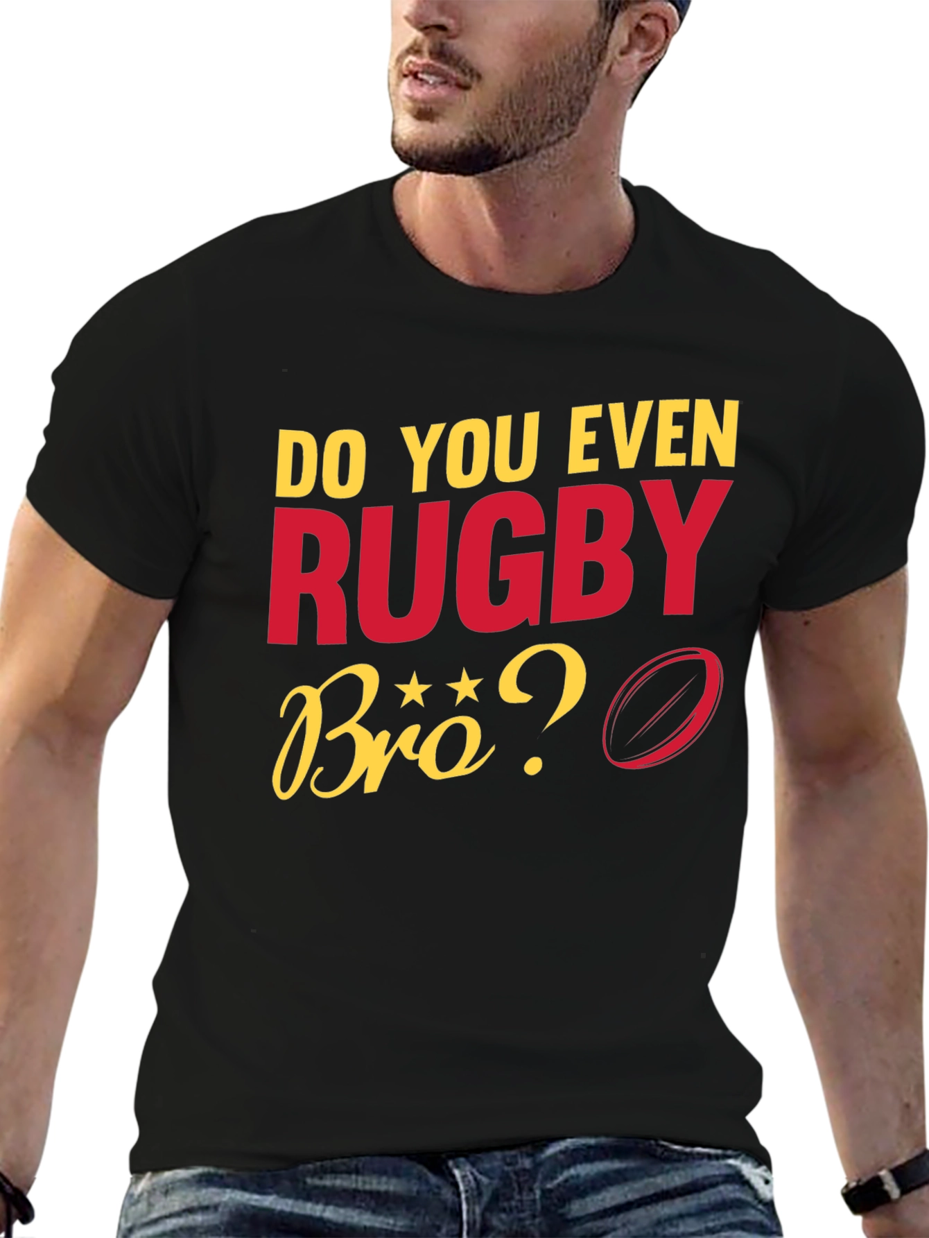 Do You Even Rugby Bro? Graphic T-Shirt