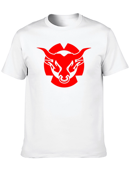 Red Bull Graphic Print Black T-Shirt