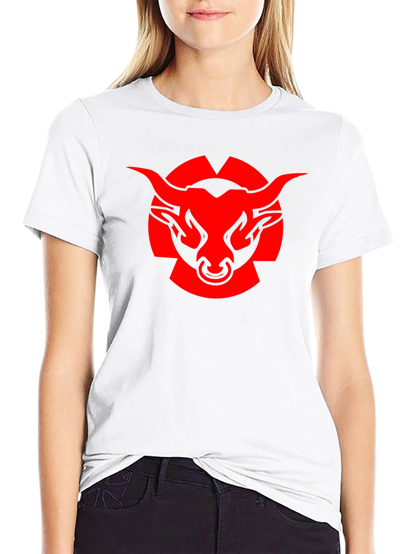 Red Bull Graphic Print Black T-Shirt
