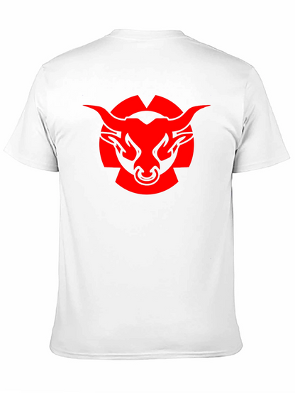 Red Bull Graphic Print Black T-Shirt