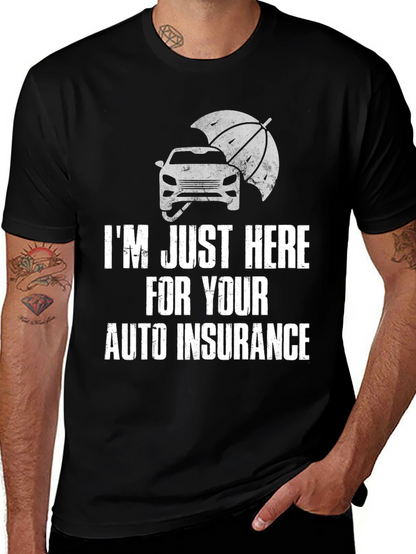 Auto Insurance Humor T-Shirt