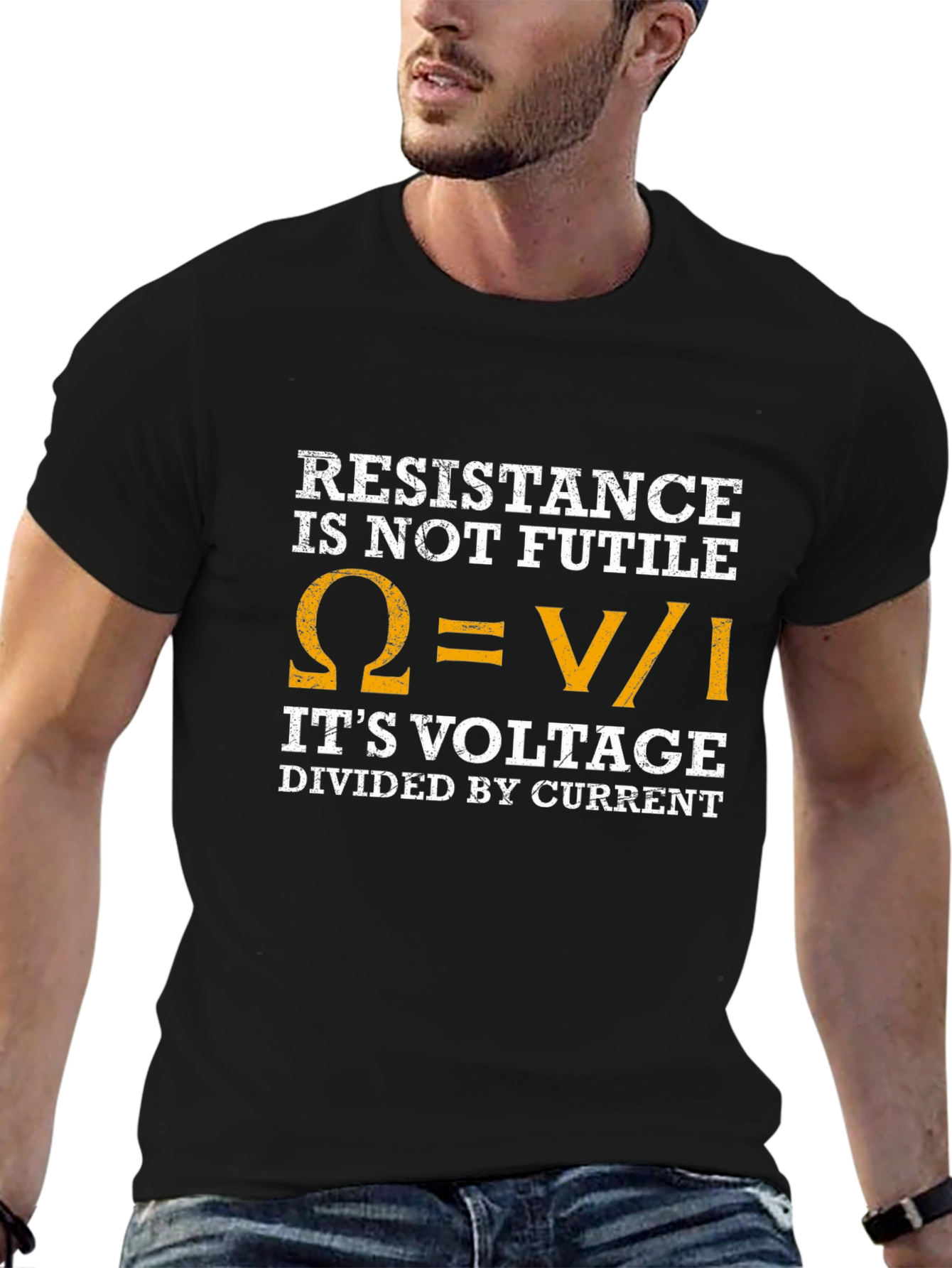Resistance Is Not Futile Funny Science T-Shirt