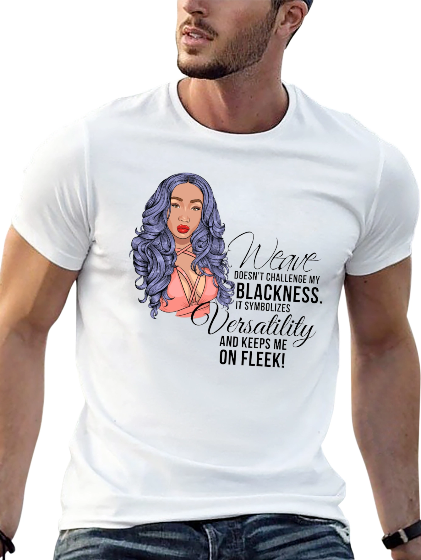 Weave On Fleek Graphic Tee