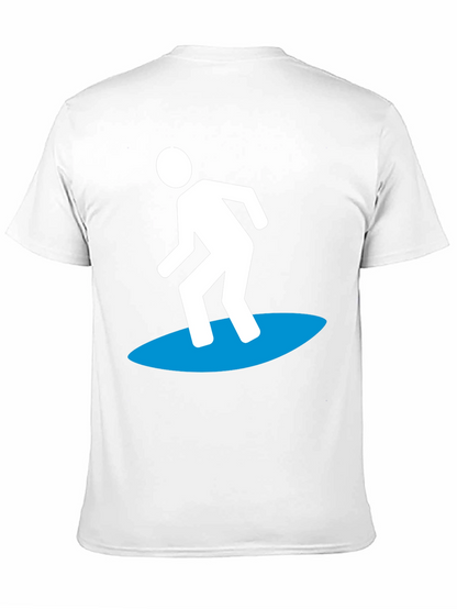 Surfer Graphic Tee - Cool Black T-Shirt