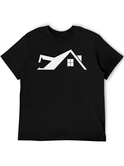 Modern Home Graphic Tee - Black
