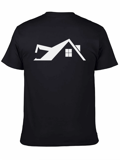 Modern Home Graphic Tee - Black