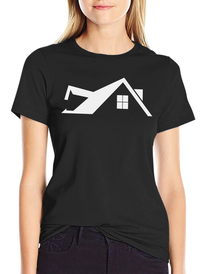 Modern Home Graphic Tee - Black