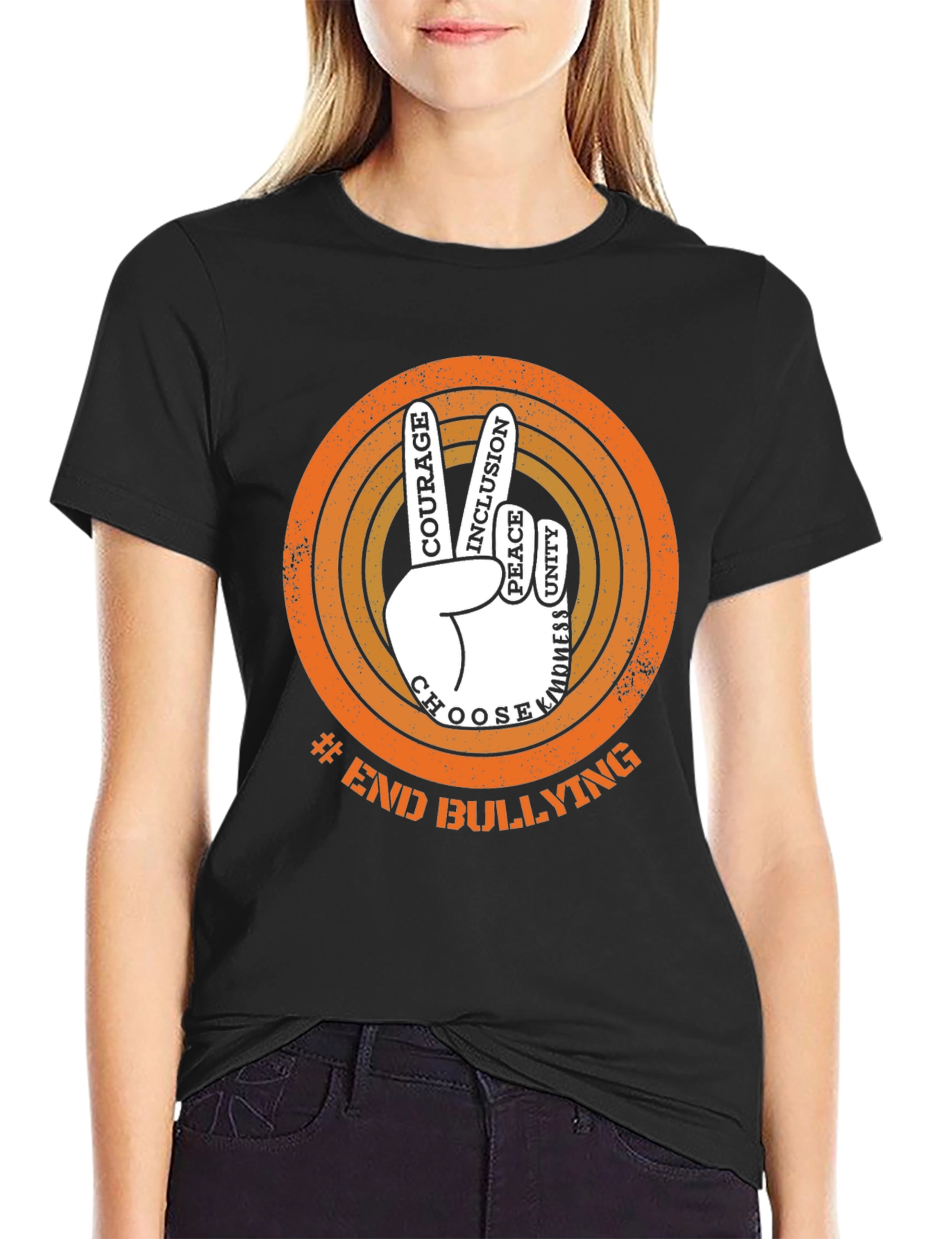 End Bullying Peace T-Shirt