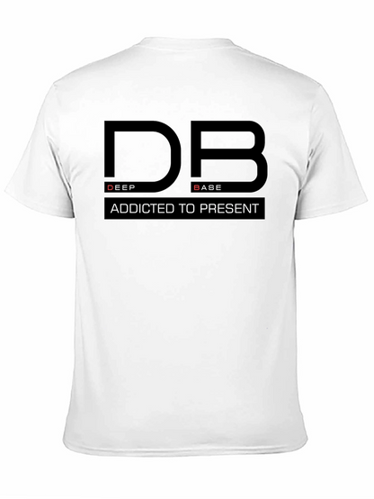 Deep Base Addicted to Present Black T-Shirt
