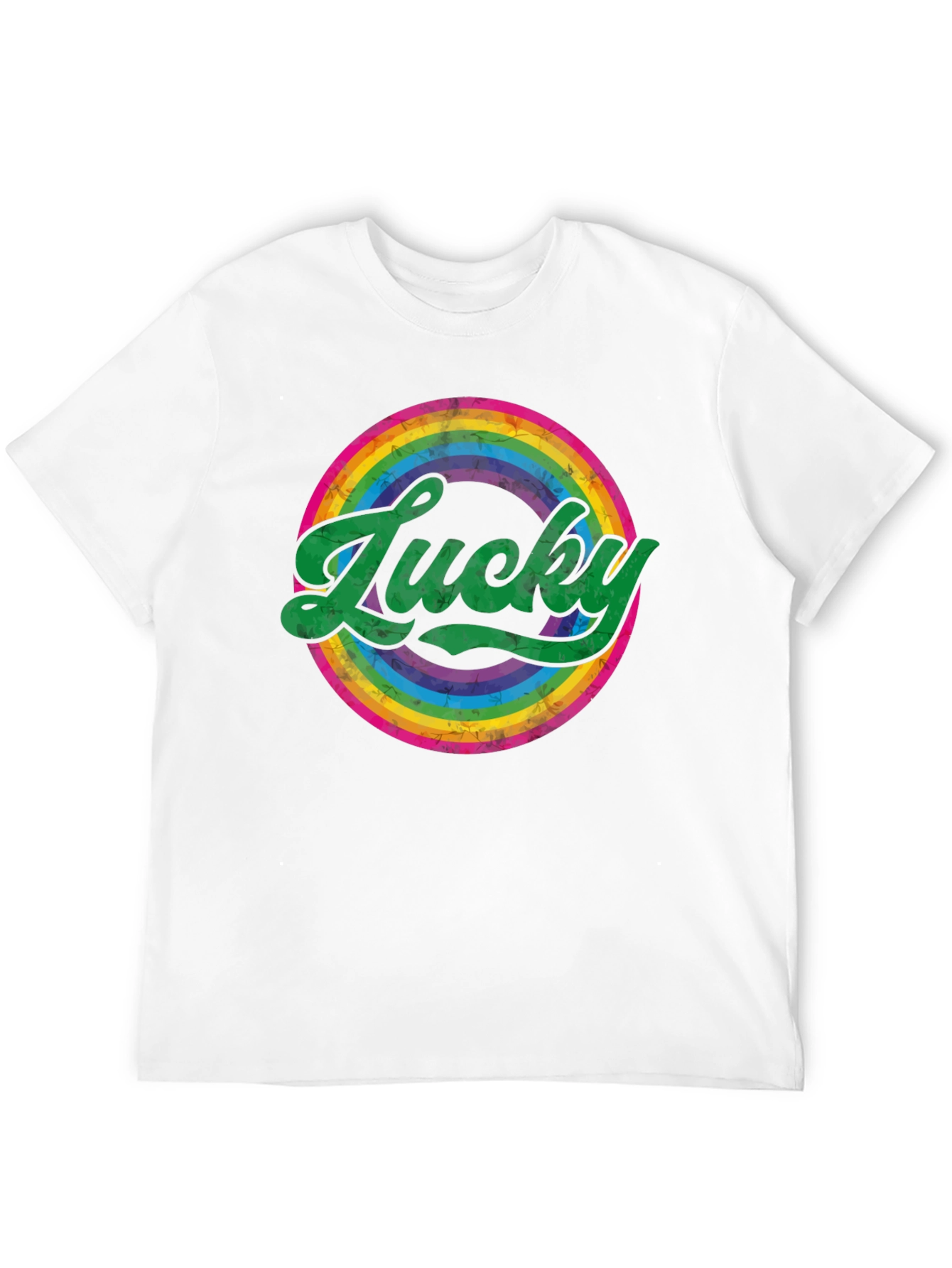 Lucky Rainbow Graphic Tee - St. Patricks Day Shirt
