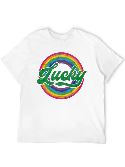 Lucky Rainbow Graphic Tee - St. Patricks Day Shirt