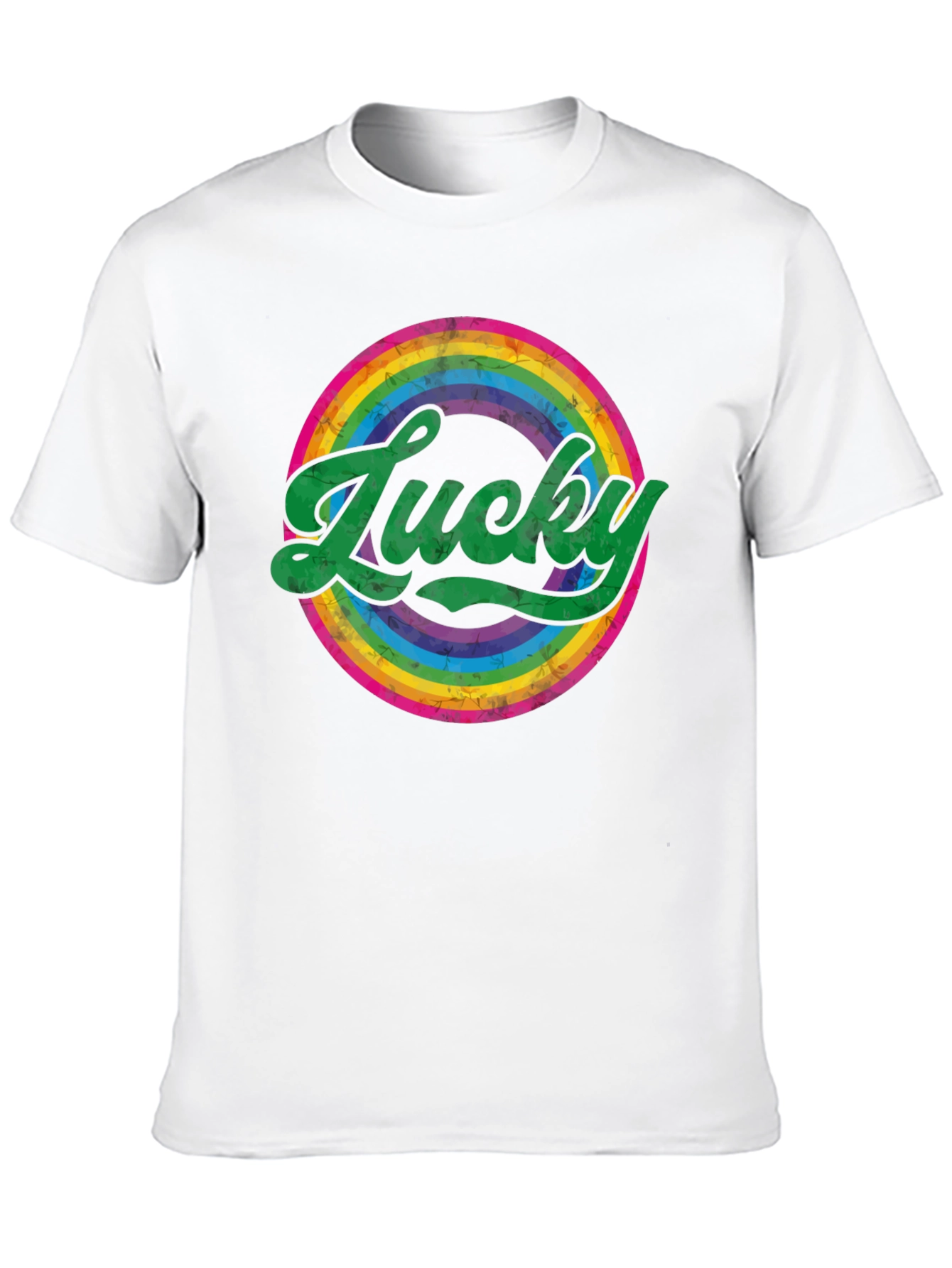 Lucky Rainbow Graphic Tee - St. Patricks Day Shirt