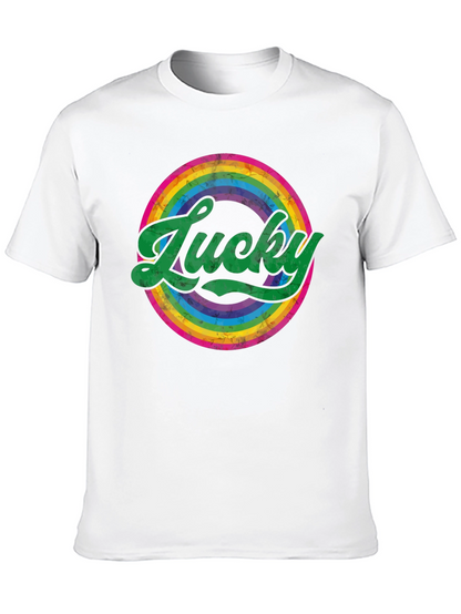 Lucky Rainbow Graphic Tee - St. Patricks Day Shirt