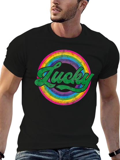 Lucky Rainbow Graphic Tee - St. Patricks Day Shirt