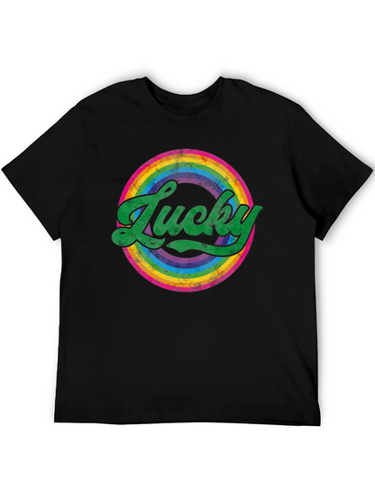Lucky Rainbow Graphic Tee - St. Patricks Day Shirt
