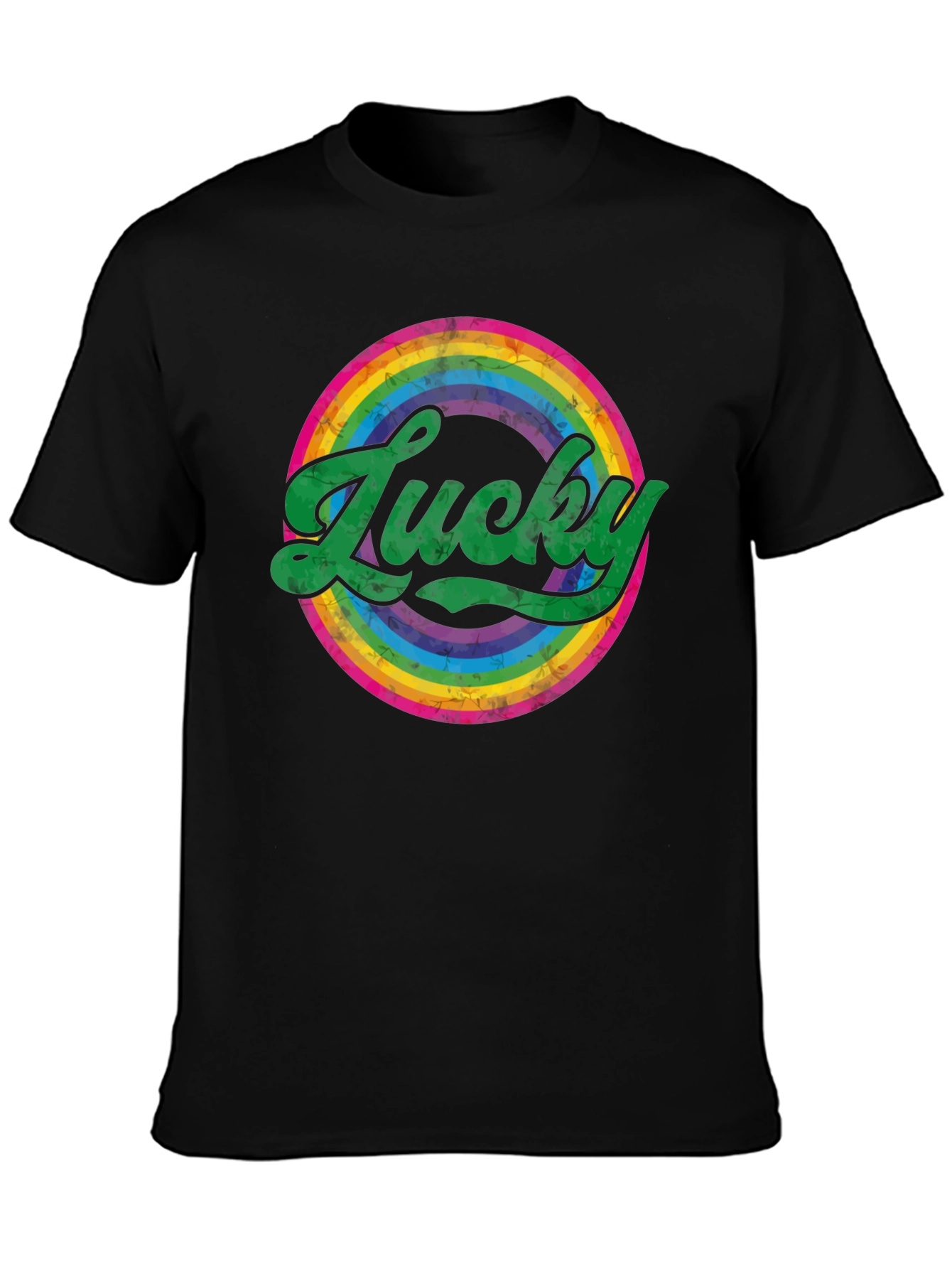 Lucky Rainbow Graphic Tee - St. Patricks Day Shirt