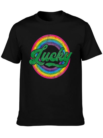 Lucky Rainbow Graphic Tee - St. Patricks Day Shirt