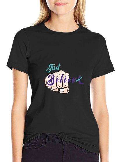 Believe T-Shirt - Awareness Ribbon Tee