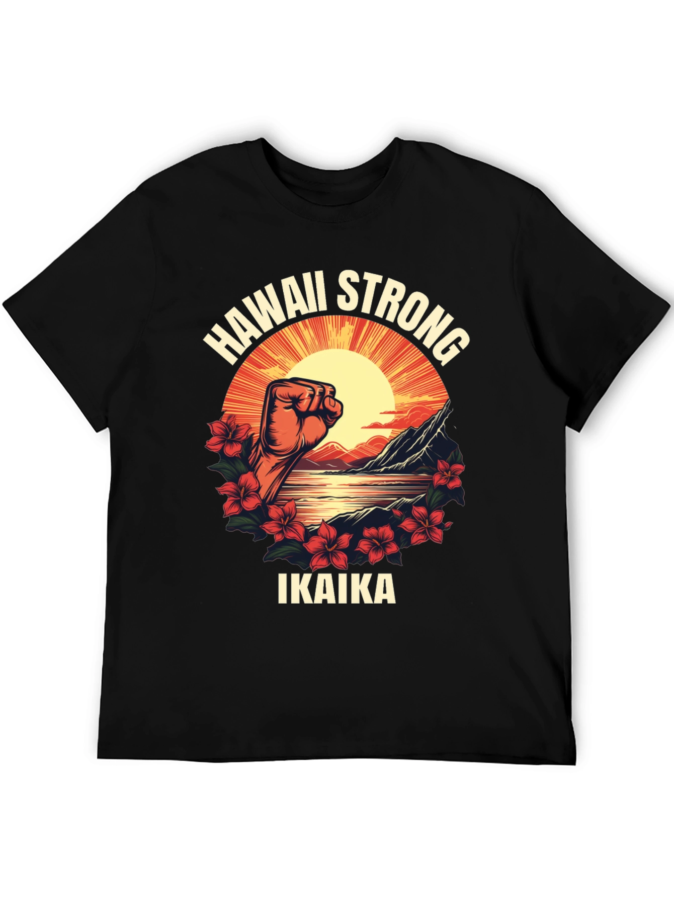 Hawaii Strong Graphic T-Shirt